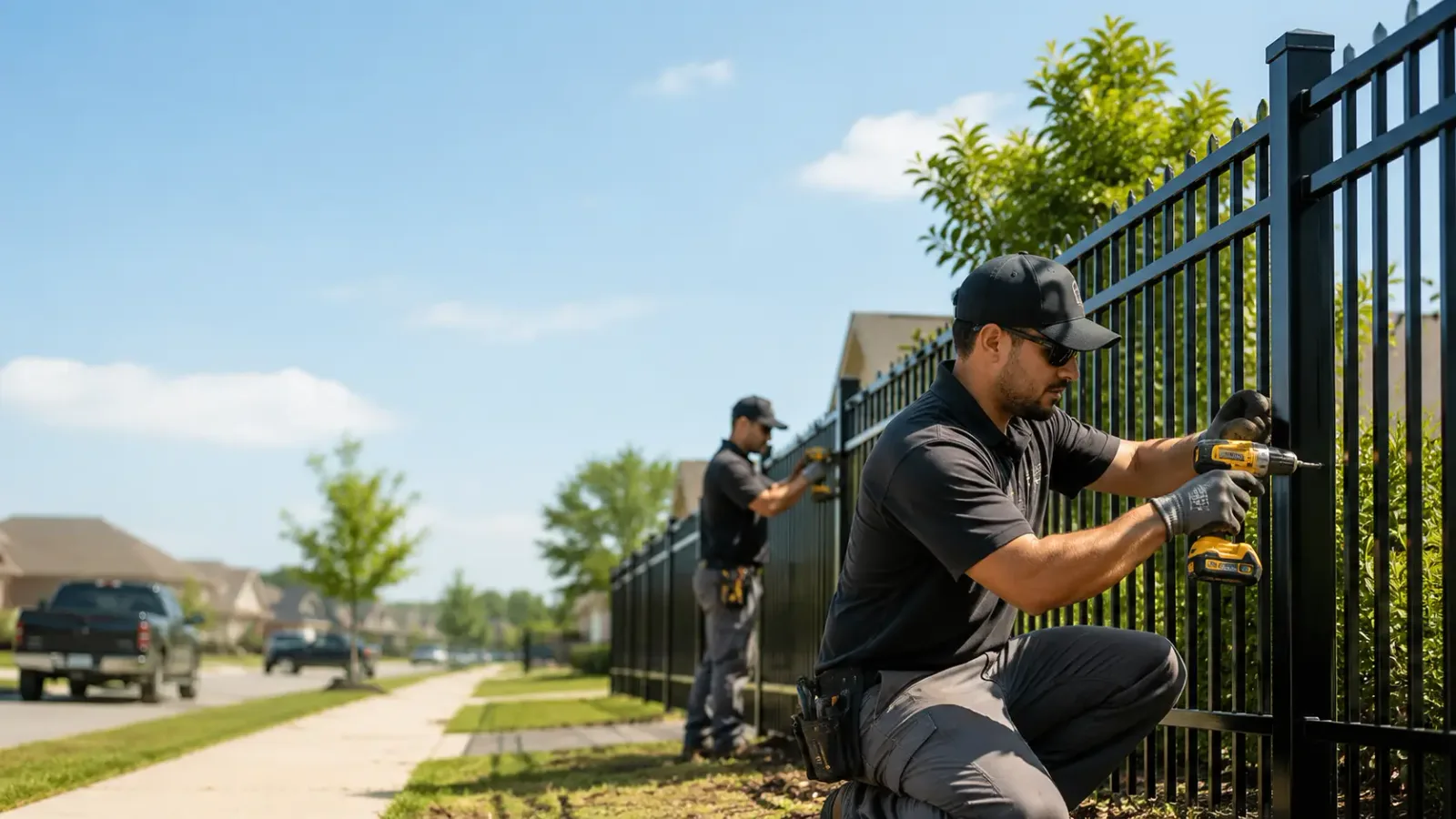 Metal Fence Installation in Racine, MO
